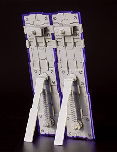 Non Scale Plastic Kit Plaact Options Series 10 Twin Shields 4 Clear Purple