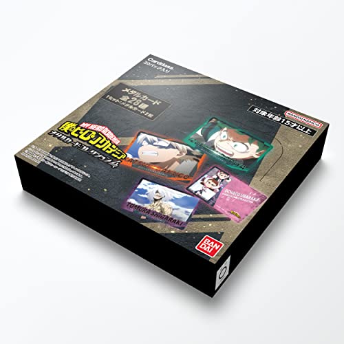 My Hero Academia Metal Card Collection 4 Pack Ver.