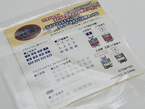 Railway Collection Leipzig Tram Tatra T4 Type 2 Car Set D
