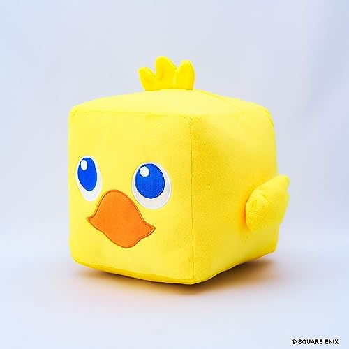"Final Fantasy" Cube Plush Chocobo (M Size)
