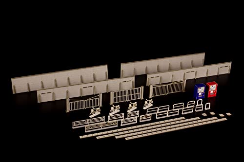 1/80 Scale Paper Kit Town Corner Accessory Series Vol.1