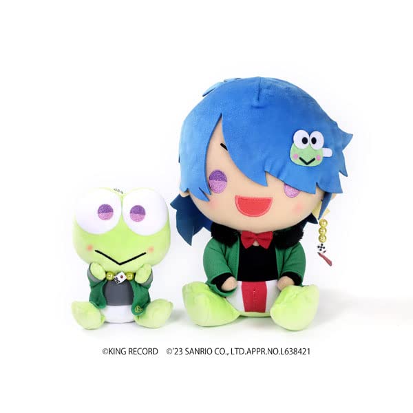 Hypnosismic -Division Rap Battle- Sanrio Nakayoku Edit Plush Set Arisugawa Dice x Kero Kero Keroppi