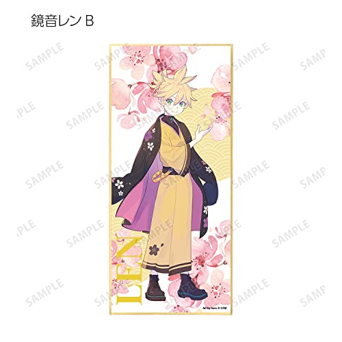 "Hatsune Miku" Sakura Miku Original Illustration Art by kuro Trading Shikishi with Stand