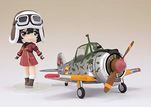 Kirie (& Hayabusa Type 1 (Kirie Use) version) Figuarts mini Kouya no Kotobuki Hikoutai - Bandai Spirits