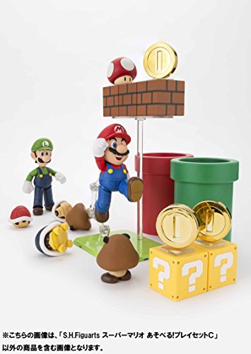 Mario Playset (C version) S.H.Figuarts Super Mario Brothers - Bandai