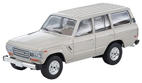 1/64 Scale Tomica Limited Vintage NEO TLV-268b Toyota Land Cruiser 60 North America Ver. (Beige M) 1988