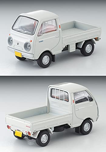 1/64 Scale Tomica Limited Vintage TLV-198b Mazda Porter Cab Three-way Open (White) with Figure