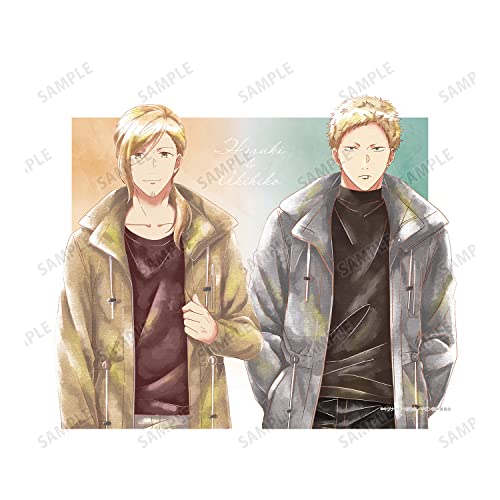 Given The Movie Nakayama Haruki & Kaji Akihiko Ani-Art Aqua Label Canvas Board