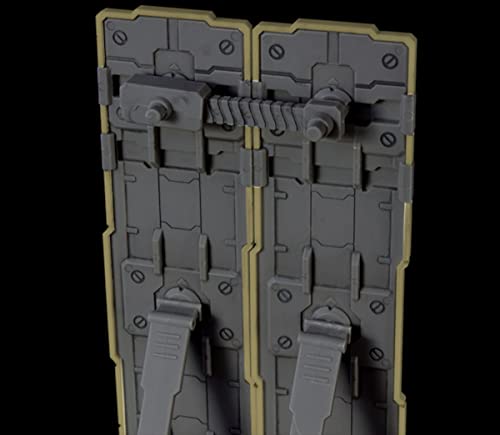 Non Scale Plastic Kit Plaact Options Series 10 Twin Shields 3 Khaki