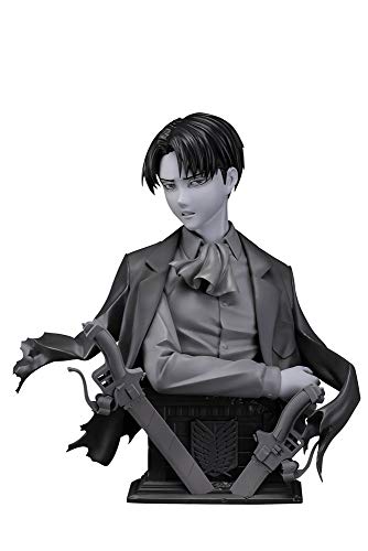 "Attack on Titan" Levi Bust Figure Prototype Gray Ver.