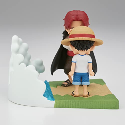 "One Piece" World Collectable Figure Log Stories Monkey D. Luffy & Shanks