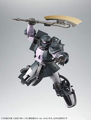 Zeon Army Weapons Set (ver. A.N.I.M.E. version) Robot Damashii Kidou Senshi Gundam - Bandai
