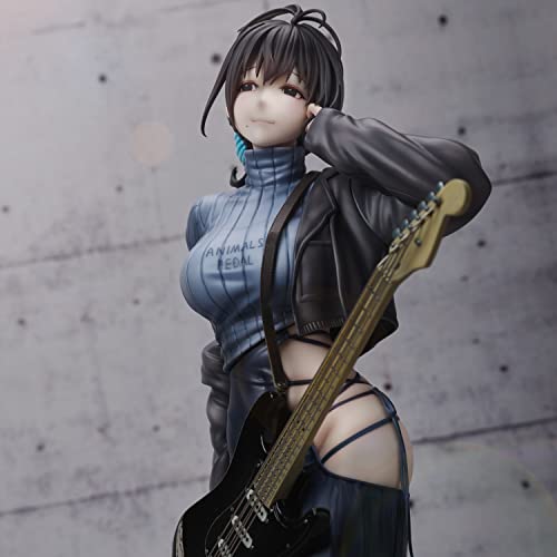 Hitomio16 Illustration Guitar Sisiter (Meimei) Backless Dress
