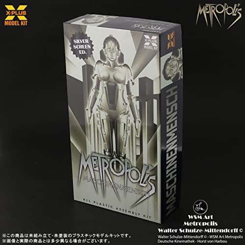 Metropolis Maria 1/8 Scale Plastic Model Kit Silver Screen