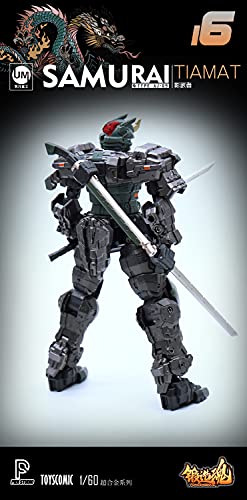 TOYSCOMIC FORGING SOUL SERIES AGS-16 AJ-09 SAMURAI TIAMAT THE BLACK DRAGON