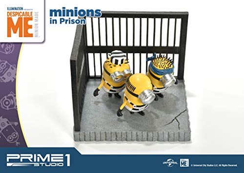 Prime Collectible Figure "Despicable Me 3" Minions in Prison Statue PCFMINI-05