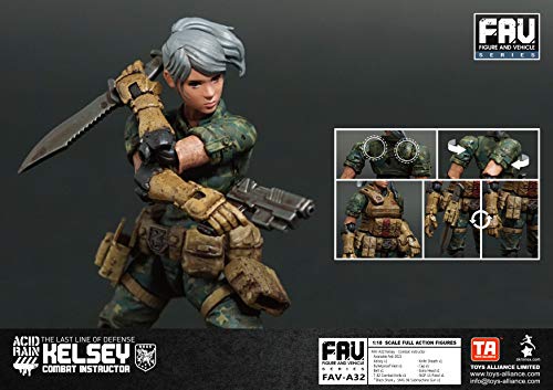 TOYS ALLIANCE LIMITED "ACID RAIN" 1/18 SCALE FAV-A32 KELSEY - COMBAT INSTRUCTOR