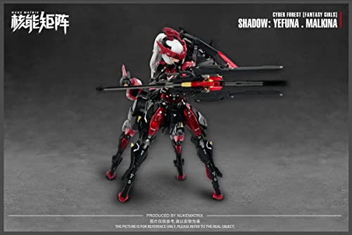 NUKE MATRIX "CYBER FOREST FANTASY GIRLS" SHADOW: YEFUNA MALKINA PLASTIC MODEL KIT