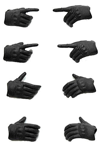 【TomyTec】LittleArmory-OP3 figma Tactical Gloves (Stealth Black)