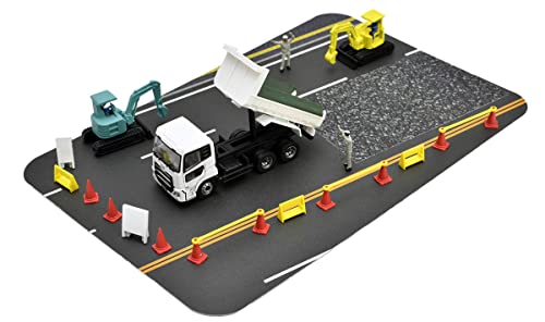 The Truck Collection Road Construction Site Dump Truck Set A