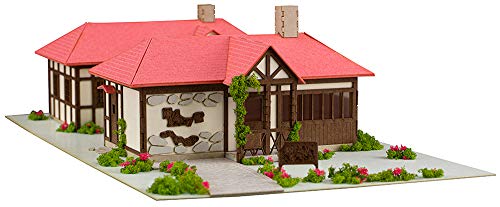 "Gochumon wa Usagi Desu ka? Bloom" Anitecture 04 1/150 Scale Paper Kit Hot Bakery & Cocoa's House