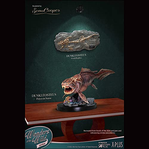 Star Ace Toys Wonders of the Wild Series Dunkleosteus Polyresin Statue Deluxe Edition