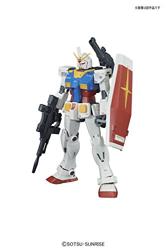 RX-78-02 Gundam & (GUNDAM THE ORIGIN Edition version)-1/100 escala-MG Kidou Senshi Gundam: The Origin-Bandai