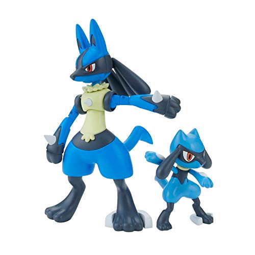 Pokemon Plastic model Collection 44 Select Series "Pokemon" Riolu & Lucario