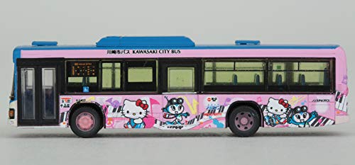 The Bus Collection Kawasaki City Transportation Bureau Kawasaki Nolfin x Hello Kitty Music Town Wrapping C