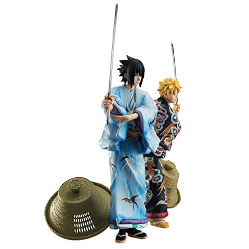 Uzumaki Naruto & Sasuke (Kabuki Edition version) Naruto -Kabuki- - MegaHouse