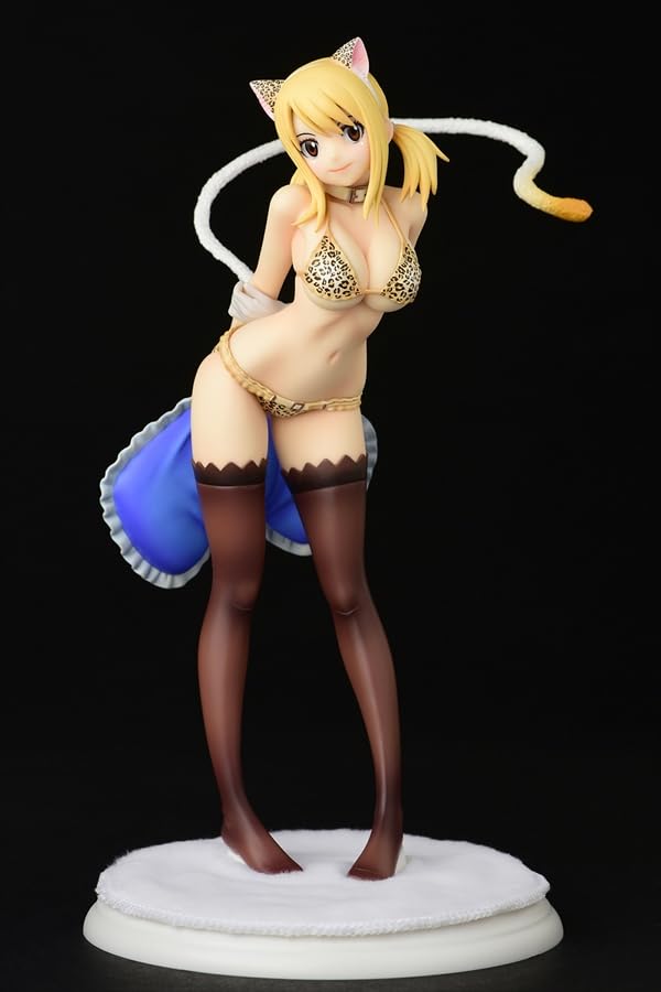 "Fairy Tail" Lucy Heartfilia Leopard Pattern Cat Gravure Style