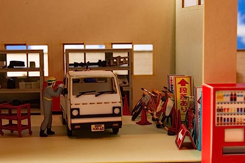 1/80 Scale Paper Kit Town Corner Accessory Series Vol. 2