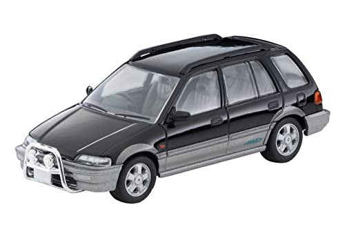 1/64 Scale Tomica Limited Vintage NEO TLV-N293a Honda Civic Shuttle Beagle (Black / Grey) 1994
