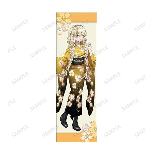 "Spy Room" Original Illustration Erna Floral Design Kimono Ver. Body Pillow Cover