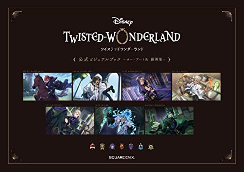 "Disney Twisted Wonderland" Official Visual Book -Card Art & Line Drawing Collection- (Book)