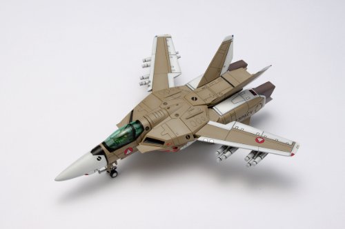 Produzione di massa VF-1J (versione della modalità Fighter) - 1/100 scala - Macross - Wave