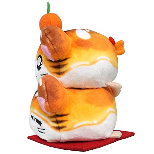 "Tottoko Hamutaro" Plush Japanese Zodiac Hamutaro Torahamu Mitarashi Kagamimochi