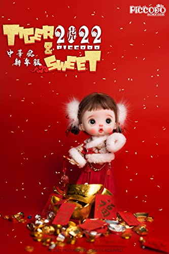 PICCODO ACTION DOLL TRADITIONAL CHINESE STYLE NEW YEAR OUTFIT SET "SWEET" (GIRL)
