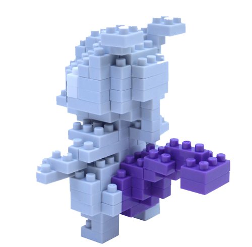 Mewtwo Mini Collection Series Nanoblock (NBPM_006), Pocket Monsters - Kawada