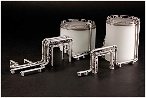 Non Scale Plastic Kit Industrial Area A (Storage Tanks)