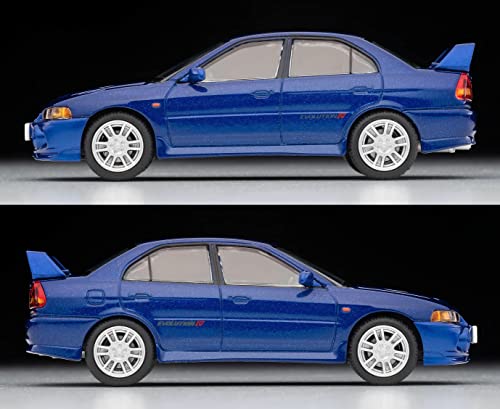 1/64 Scale Tomica Limited Vintage NEO TLV-N186e Mitsubishi Lancer GSR Evolution IV (Navy)