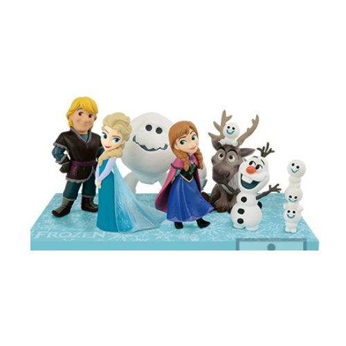 Set World Collectable Figure Frozen - Banpresto