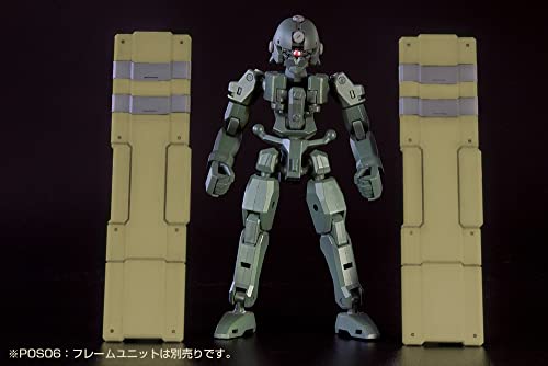 Non Scale Plastic Kit Plaact Options Series 10 Twin Shields 3 Khaki
