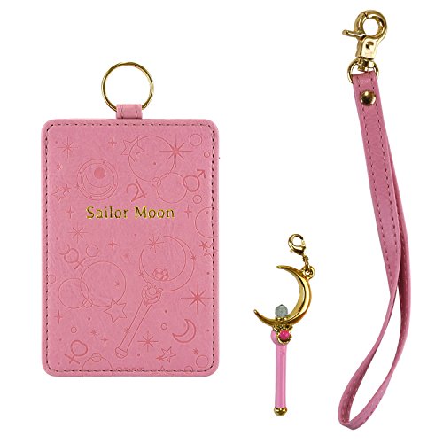 "Sailor Moon" Premium Charm & IC Card Case Moon Stick SLM-76A