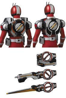 Kamen Rider Faiz Blaster Form 1/6 Real Action Heroes (#645) Kamen Rider 555 - Medicom Toy