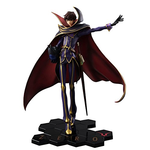 Kururugi Suzaku Lelouch Lamperouge (Zero version) - 1/8 scale - G.E.M. Code Geass - Hangyaku no Lelouch R2 - MegaHouse