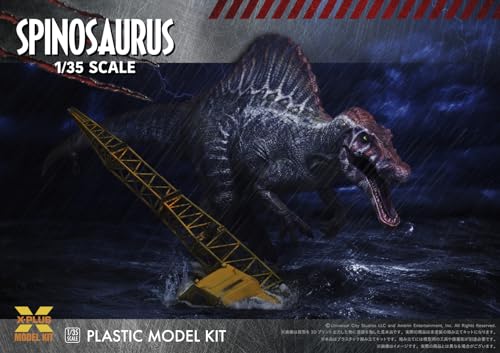 1/35 Scale "Jurassic Park III" Spinosaurus Plastic Model Kit