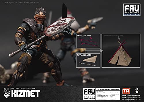 TOYS ALLIANCE LIMITED "ACID RAIN" 1/18 SCALE FAV-A56 KIZMET