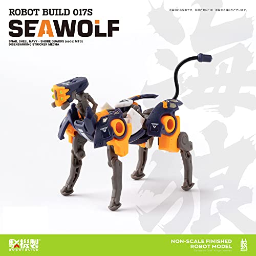 ROBOT BUILD 017S SEAWOLF (Tapigal Color Ver.) Action Figure