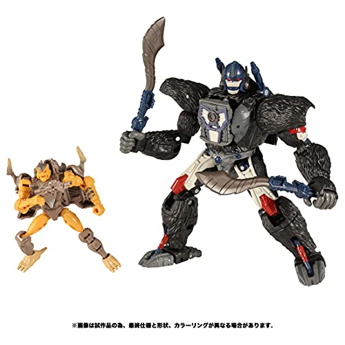 "Transformers" War for Cybertron WFC-19 Optimus Primal with Rattrap